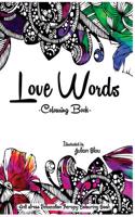 Love Words Colouring Book