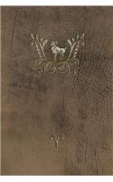 Monogram Aries Notebook