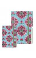 Cranberry Mandala Edgewise Small Journal