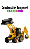 Construction Equipment Coloring Book: Kids Coloring Book with Monster For Toddlers, Preschoolers, Ages 2-4, Ages 4-8