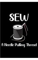 Sew A Needle Pulling Thread