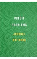 Credit Problems Notebook Credit and debt management and Audit of expenditures: Lined Notebook 6*9 105 pages: Credit Problems Journal Monthly Budget Planner: Expanse Tracker Notebook