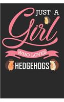 Hedgehog Journal Notebook