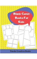 Blank Comic Books For Kids: Blank Comic Book For Kids With Variety Of Templates - Large Size 8,5" x 11" - Book 2