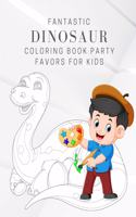 Fantastic Dinosaur Coloring Book Party Favors For Kids