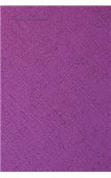 Purple Lined Notebook