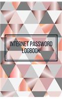 Internet Password Logbook-Small Size Alphabetical Password Notebook Organizer-5.5"x8.5" 120 pages Book 25: Keep Track of Usernames Passwords Websites-Blank Tabs Personal Password Keeper