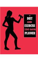 Diet and Exercise 120 Days Planner