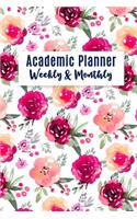 Academic Planner Weekly And Monthly