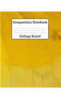Composition Notebook College Ruled