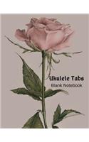 Ukulele Tabs Blank Notebook