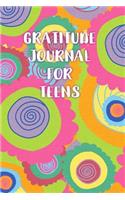 Gratitude Journal for Teens: Doodle Flowers Gratitude Journal for Teen Girls with Writing Prompts