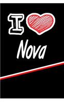 I Love Nova: Beer Tasting Journal Rate and Record Your Favorite Beers Featuring 120 Pages 6x9