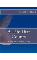 A Life That Counts