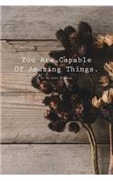 To Do List Planner You Are Capable Of Amazing Things