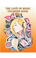 love of music coloring book