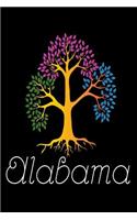 Alabama: Tree Of Life AL US Home State Gift Sketchbook