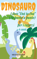 Dinosauro Libro Dot to Dot(dap unto a punto) per i ragazzi 4-6 anni