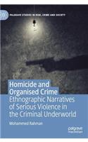 Homicide and Organised Crime