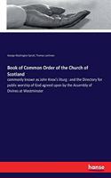 Book of Common Order of the Church of Scotland