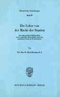 Die Lehre Von Der Macht Der Staaten
