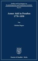 Armer Adel in Preussen 1770-1830