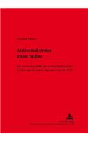 Antisemitismus Ohne Juden: Die Zweite Republik, Die Antirepublikanische Rechte Und Die Juden.- Spanien 1931 Bis 1936