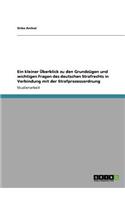 Ein kleiner Überblick zu den Grundzügen und wichtigen Fragen des deutschen Strafrechts in Verbindung mit der Strafprozessordnung