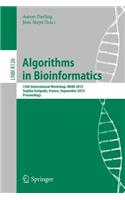 Algorithms in Bioinformatics