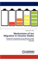 Mechanisms of Ion Migration in Ceramic Oxides