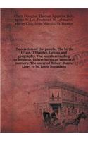 Two artists of the people. The birth O'tam O'Shanter. Genius and geography. The scotch according to Johnson. Robert burns an immortal memory. The muse of Robert Burns. Lines to St. Louis Burnsians