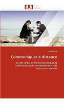 Communiquer À Distance