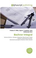 Bochner Integral: (English)