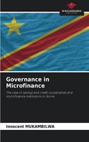 Governance in Microfinance