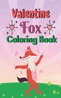 Valentine fox Coloring Book