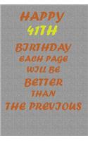 Happy 41th Birthday