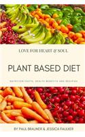 Plant Based Diet: Focused around foods derived from plant sources including fruit, vegetables, grains, pulses, legumes, nuts and eat substitutes such as soy products