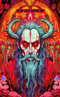 Satanic Santa Coloring Book