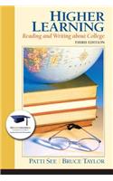 Higher Learning: Reading and Writing about College Plus New Mylab Student Success Update -- Access Card Package