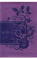 Backpack Bible-NIV: New International Version, Italian Duo-tone, Pizzazz Purple, Backpack Bible(English)