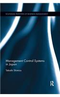 Management Control Systems in Japan