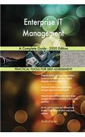 Enterprise IT Management A Complete Guide - 2020 Edition