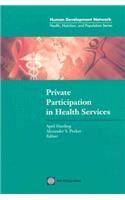 Private Participation in Health Services