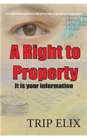 Right To Property