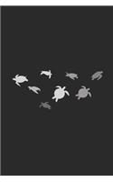 The Turtle: Turtles Notebook, Dotted Bullet (6 x 9 - 120 pages) Animal Themed Notebook for Daily Journal, Diary, and Gift