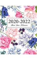 2020-2022 Three Year Planner: (2020-2022 3 Year Monthly Calendar Planner)