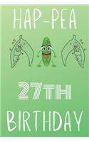 Hap-pea 27th Birthday
