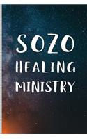 Sozo Healing Ministry: Blank Lined Journal Notebook, 108 Pages, Soft Matte Cover, 6 X 9