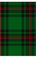 Clan Moncur Tartan Journal/Notebook