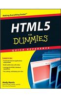 HTML5 for Dummies Quick Reference